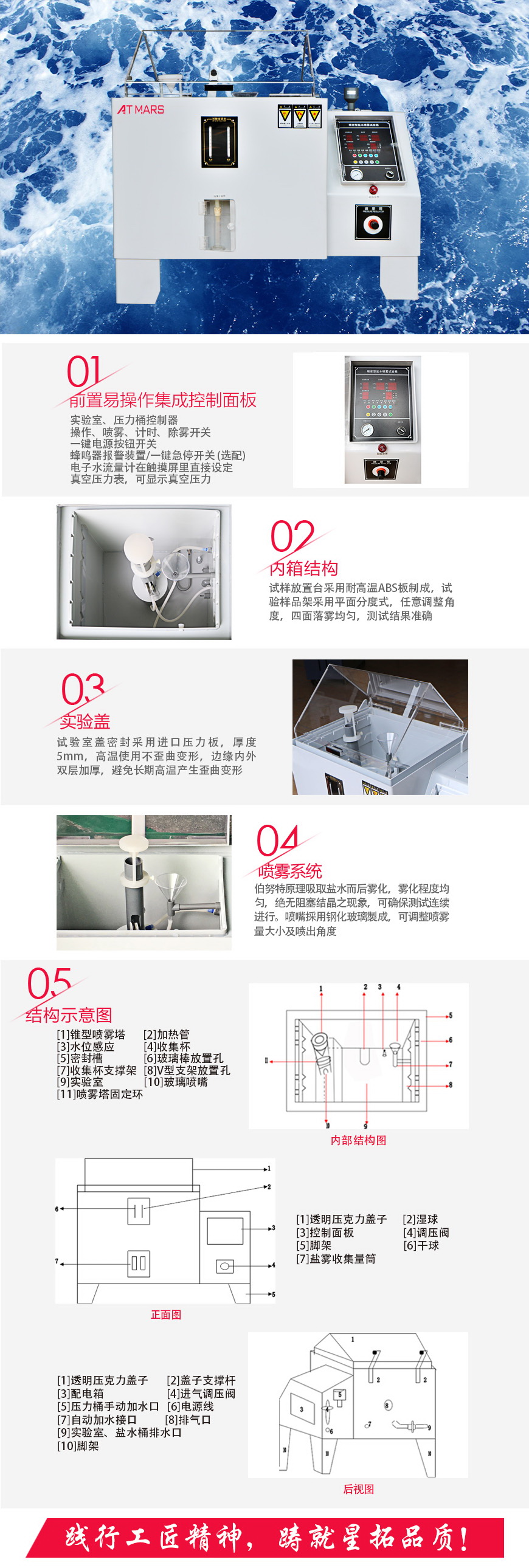 盐雾试验机 60型结构