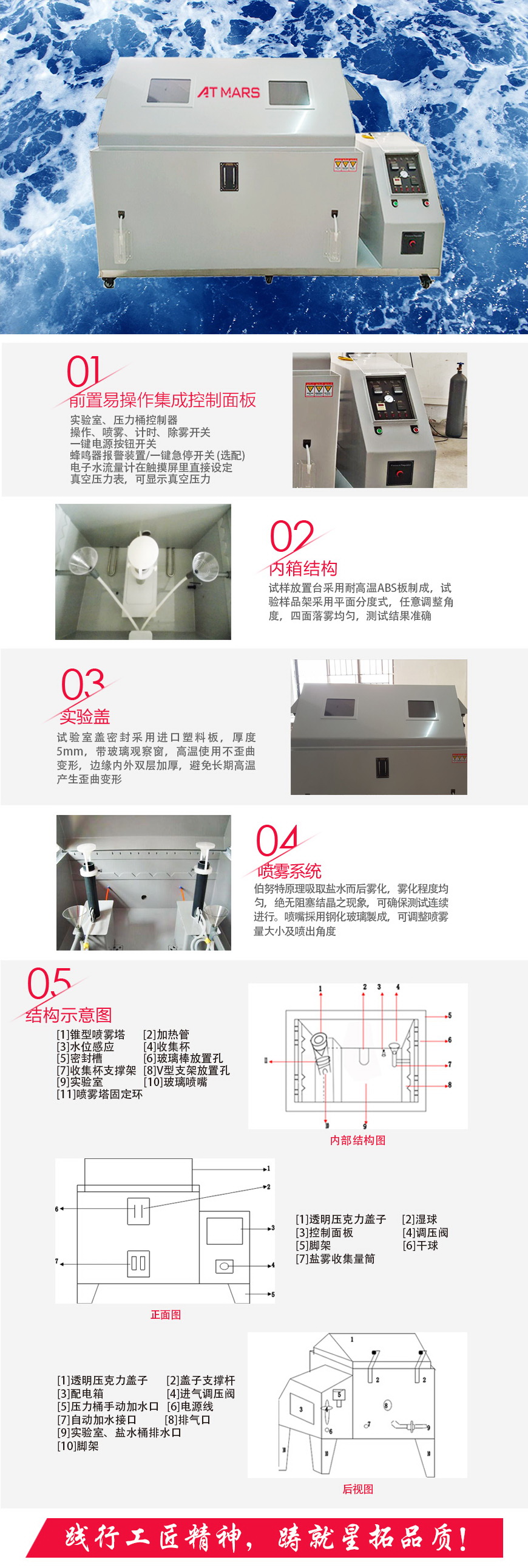 盐水喷雾试验机 160型结构